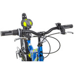 Велосипед NOVATRACK 20" SHARK, синий, сталь, 6 скор., Microshift, Power, V-brake