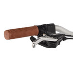 Велосипед NOVATRACK 20" складной, AURORA, бежевый, Shimano 6 speed, TY21/TS38/SG-6SI