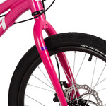 Велосипед NOVATRACK 20" KATRINA, алюм.рама, зелёный-фиолетовый, 6-скор, TY21/TS38, диск.тор.STG