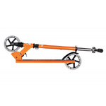 Самокат Novatrack Jungle Alloy, колеса 125 мм, оранжевый