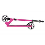 Самокат Novatrack Jungle Alloy, колеса 125 мм, розовый