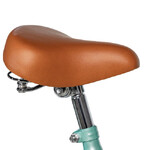 Велосипед NOVATRACK 16" MAPLE, светло бирюзовый, полная защита цепи,тормоз нож.,крылья, багажник, пе