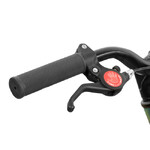 Велосипед NOVATRACK 16" PHANTOM, алюминий, серо-зелёный хамелеон, защ.цепи, тормоз V-Brake