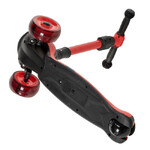 Самокат Novatrack RainBow Pro, колеса 120х80 мм, красный