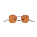 Замок велосипедный STG  детский, модель BC-LK2212S, собачка, 4*1000, 2 ключа, розовый