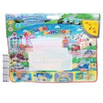 Музыкальный коврик с рисованием,"Изучаем транспорт",PVC 53x26x4см,арт.ZYE-E0155.