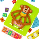 Обучающие игры Bondibon «СЧИТАЙ И УМНОЖАЙ 2», мишка, BOX