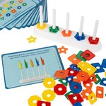 Обучающие игры Bondibon «СОРТИРОВКА ФИГУР», BOX