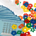 Обучающие игры Bondibon «СОРТИРОВКА ФИГУР», BOX