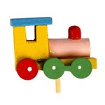 Новогодний набор BONDIBON. Деревянная ёлочка 3D с игрушками, высота 21,5см