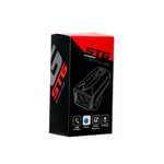 Фонарь передний STG FL1593 с элетросигналом 120 ДБ 300lm 1800 mAH синий