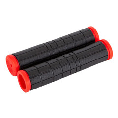 Грипсы STG SZ-068, черный с красным